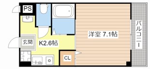 精美寤館の物件間取画像